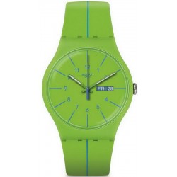 Buy Swatch Unisex Watch New Gent Verde Azul SUOG707