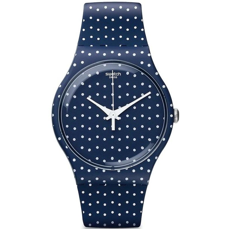 Navy blue swatch discount watch