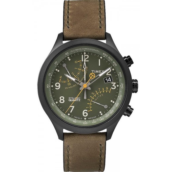 Купить Timex Мужские Часы Intelligent Quartz Fly-Back Chronograph T2P381