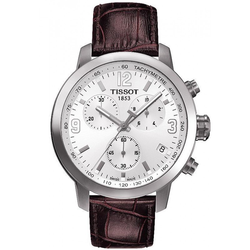 tissot men's prc 200 chronograph watch